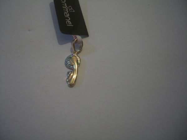 Pingente  folheado a Ouro